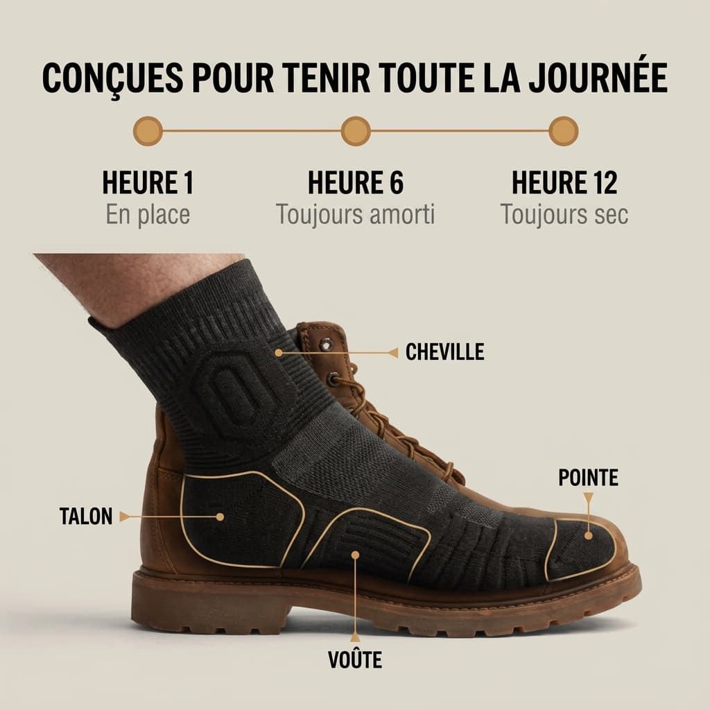 Chaussettes de Travail Canily